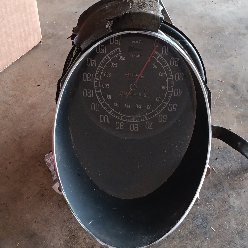 Org speedo gage for a 76 corvette